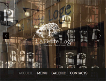 Tablet Screenshot of lapetiteloge.com